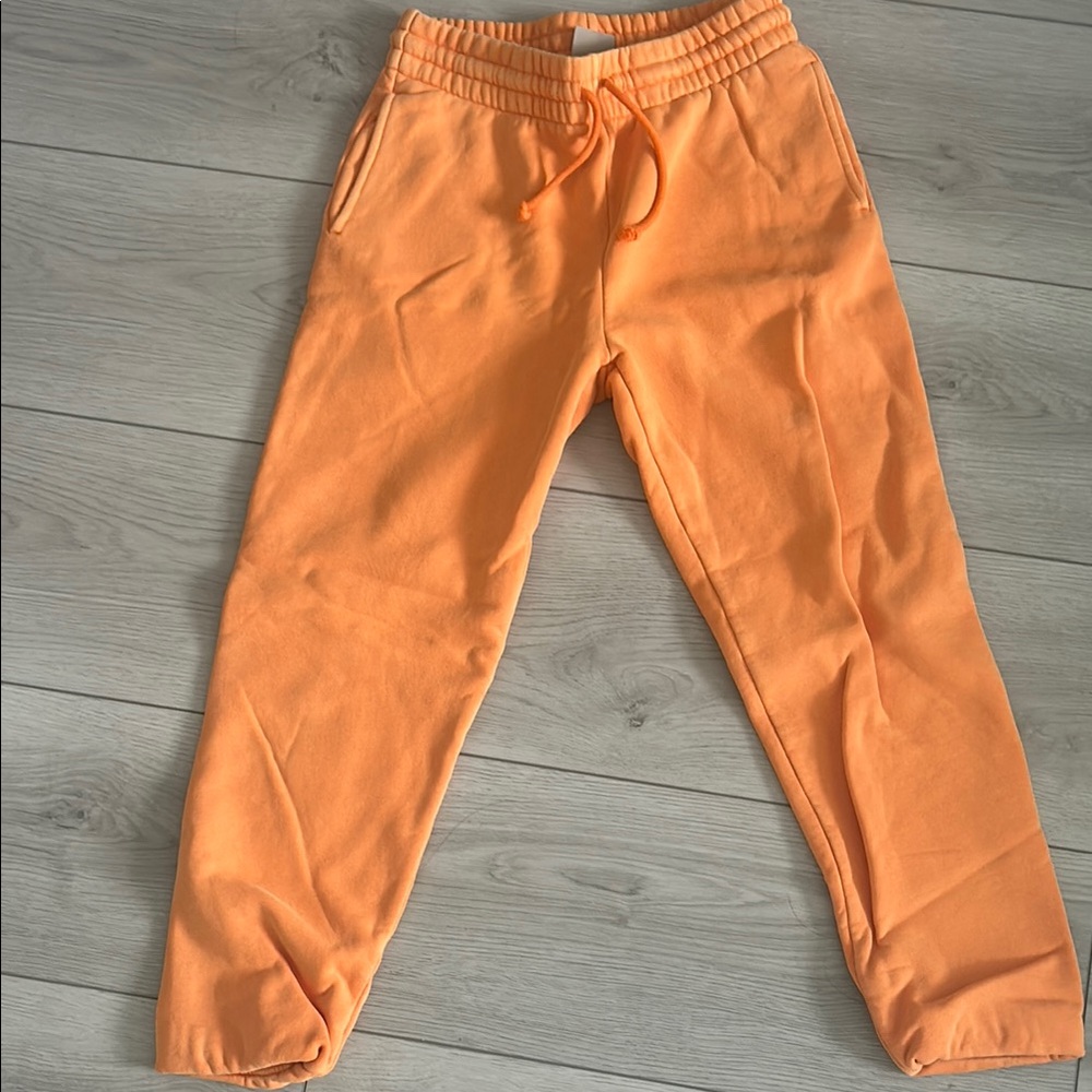 Orange Jogger Pants